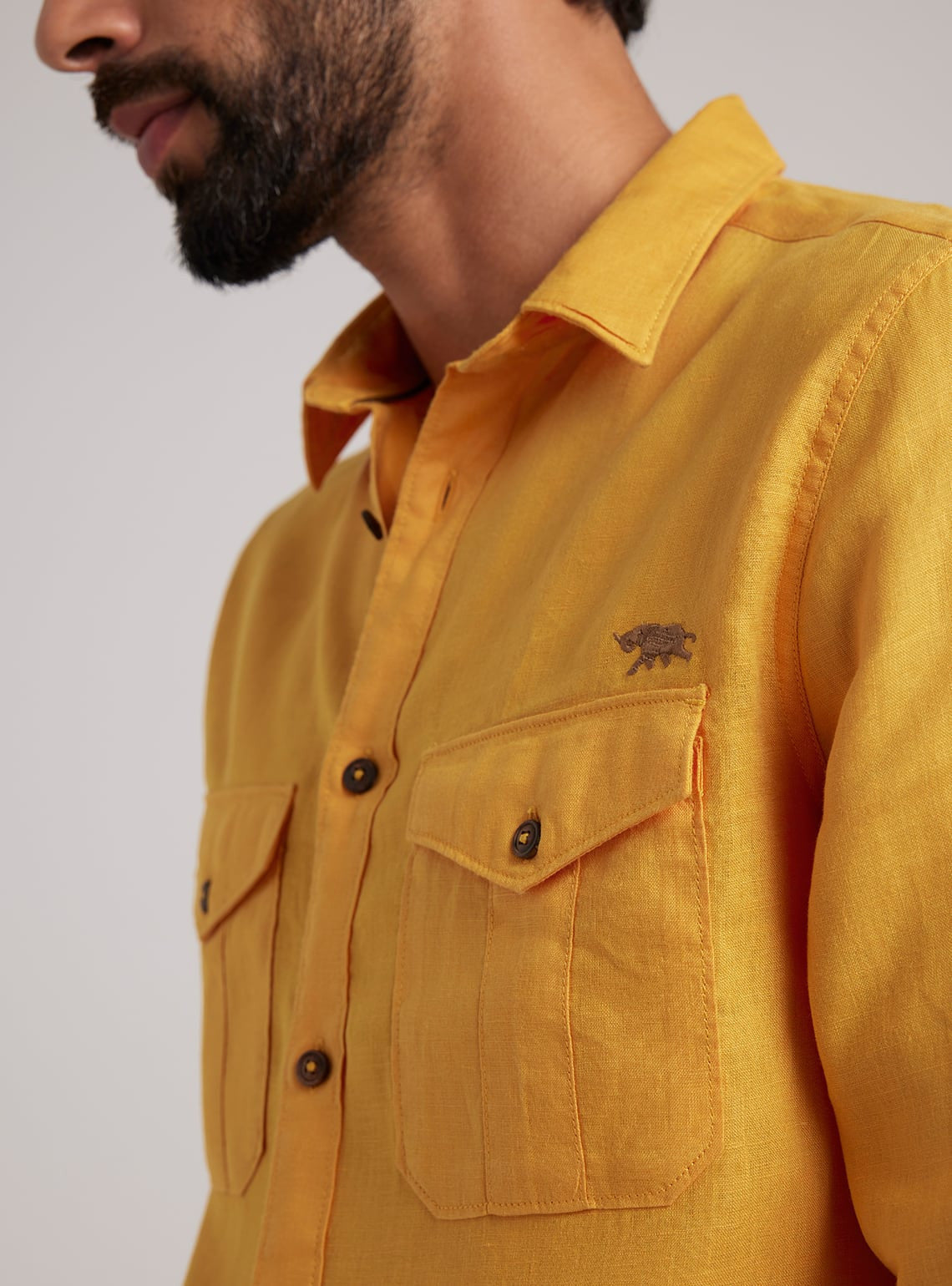 Chrome Linen Explorer Shirt