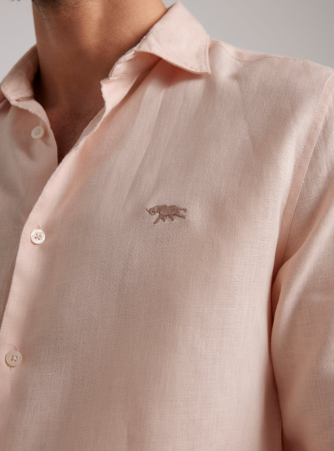 Pastel Breeze Linen Shirt