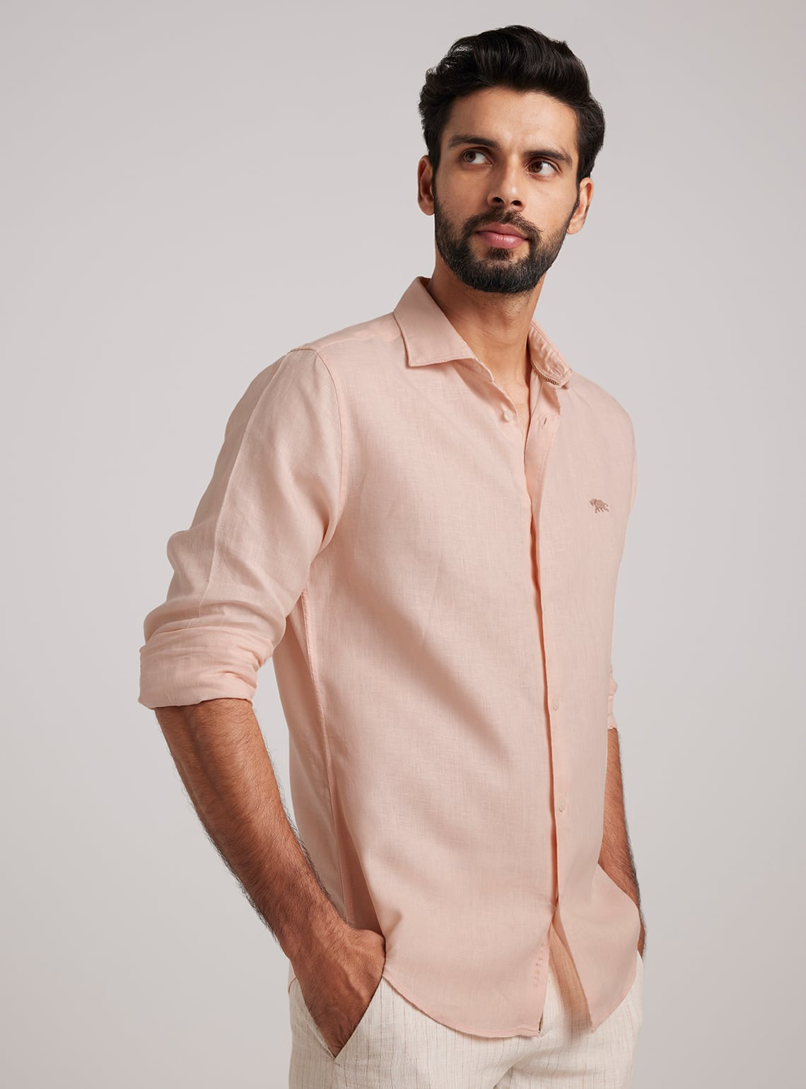 Pastel Breeze Linen Shirt