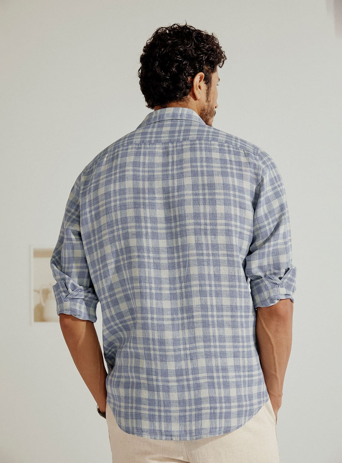 Haze Check Linen Shirt