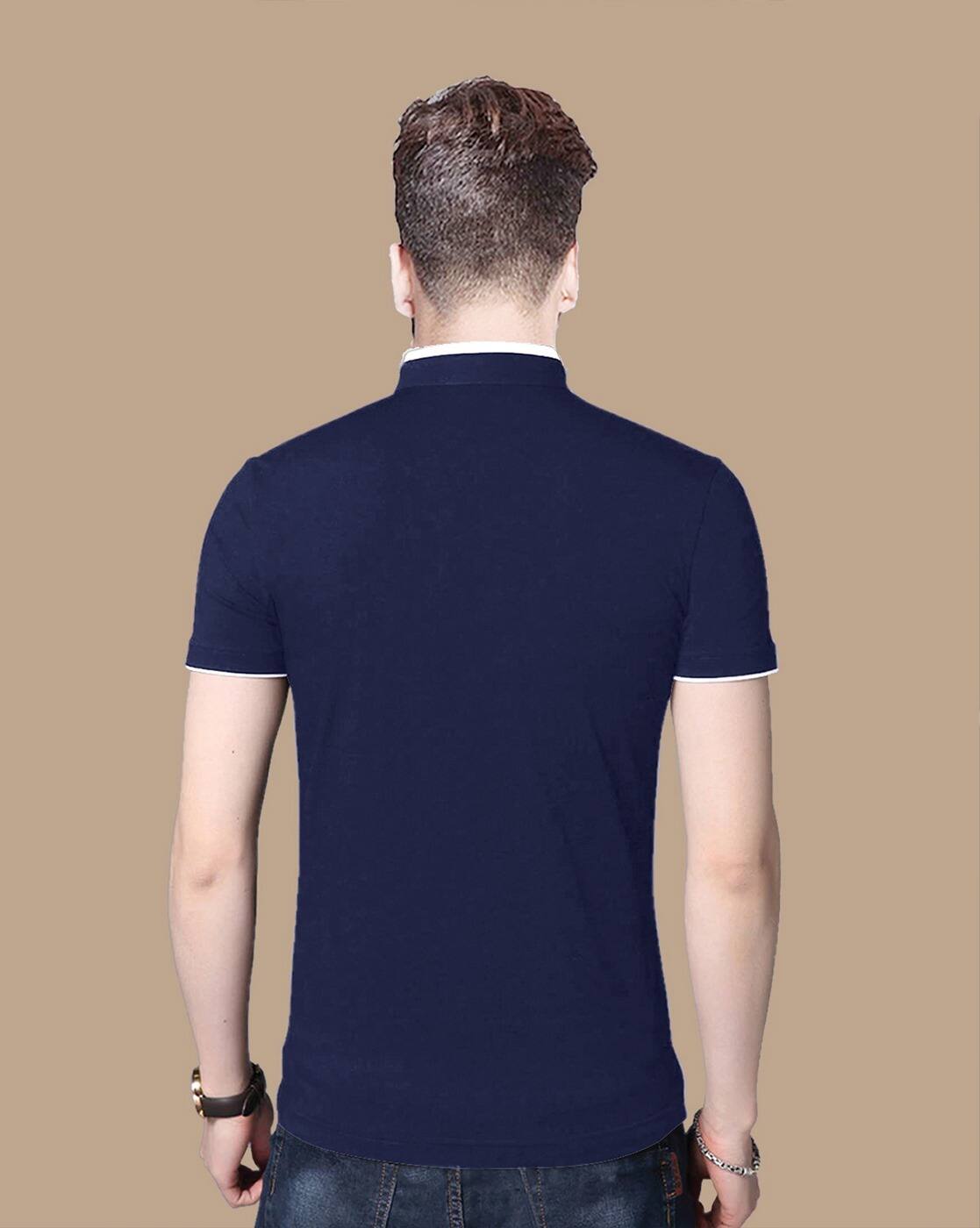 Men Regular Fit T-shirt – Classic Comfort for Everyday Wear
