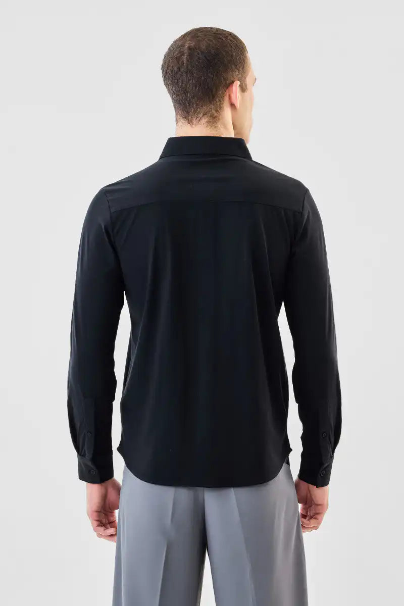 100% Mercerized Cotton Regular Fit Shirt