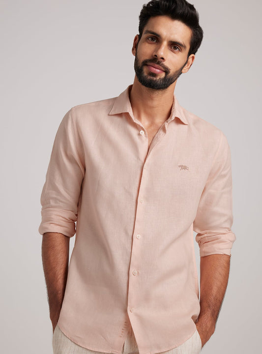 Pastel Breeze Linen Shirt