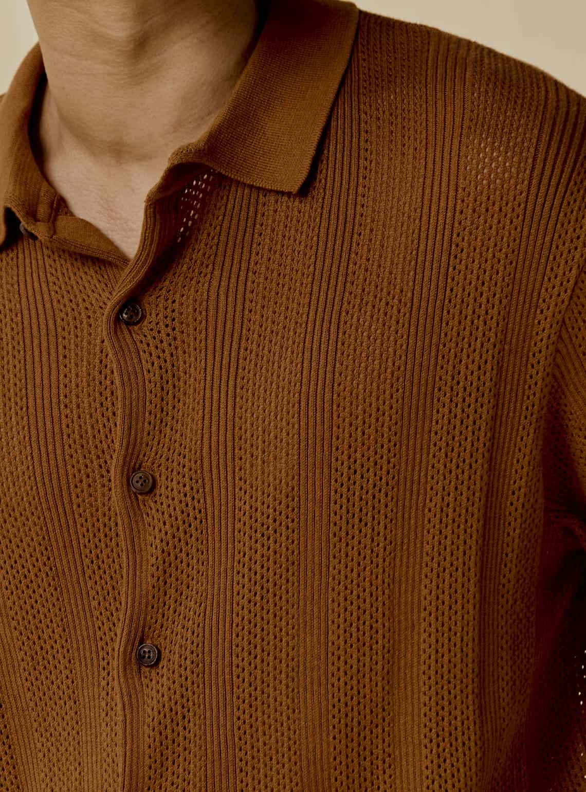 Terra Brown Organic Cotton Shirt