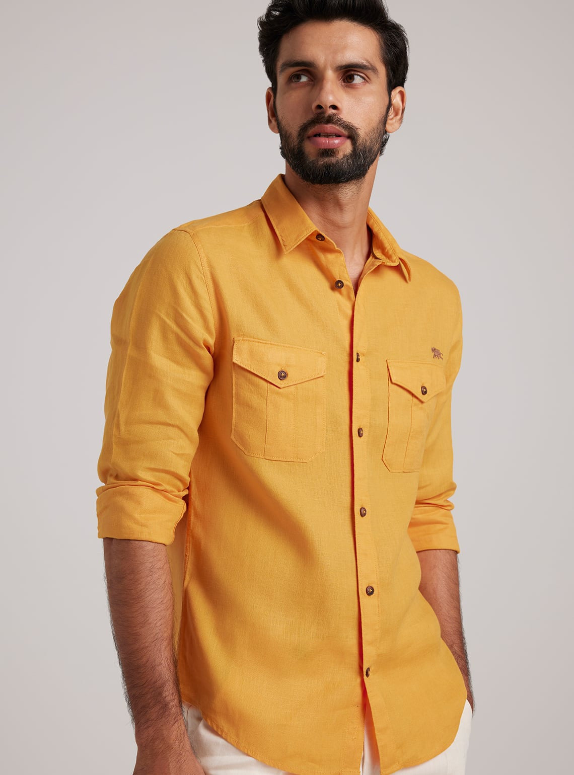 Chrome Linen Explorer Shirt