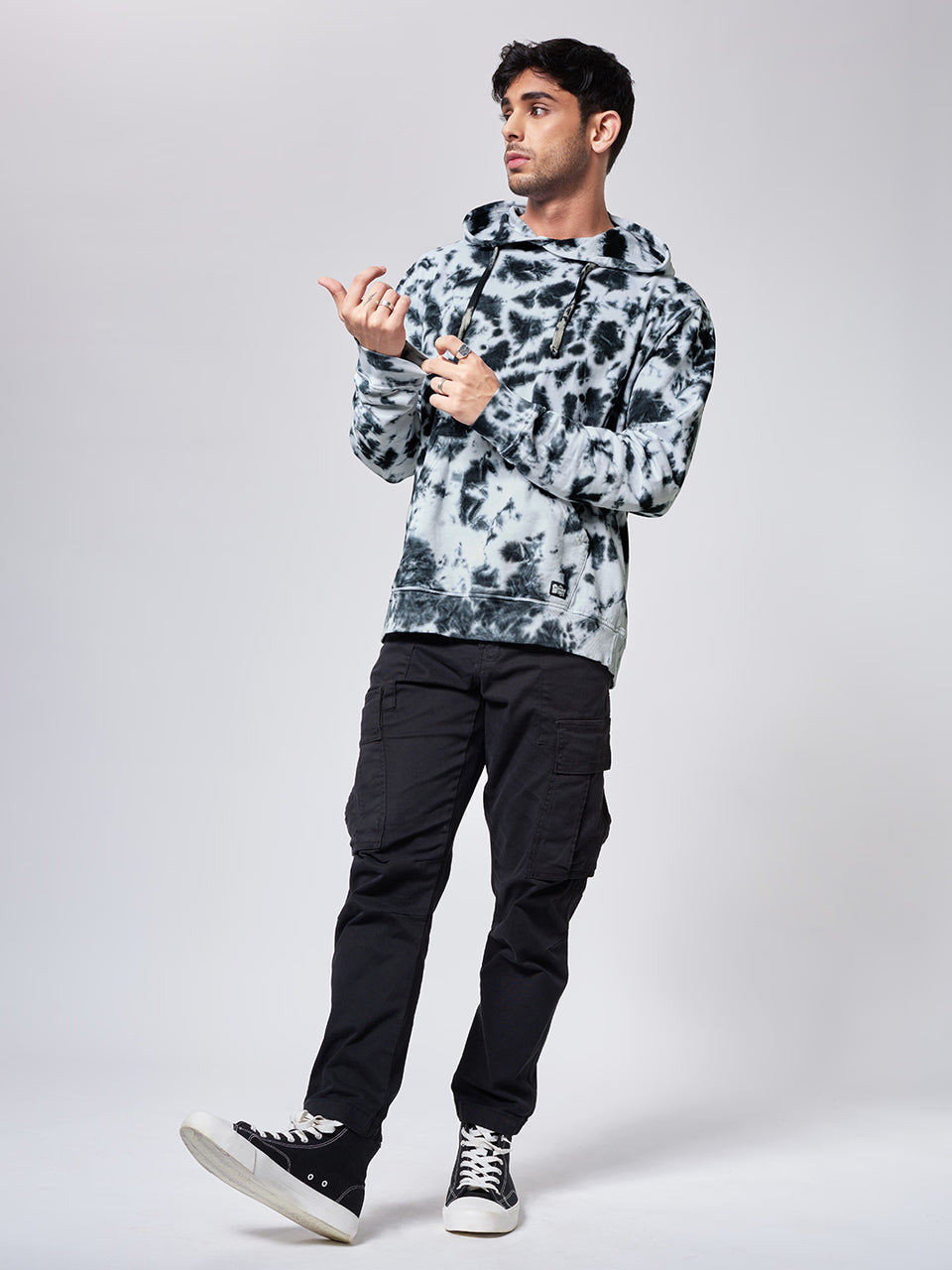 Tie Dye: Black Storm