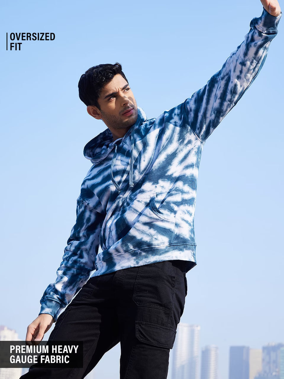 Tie Dye: Sapphire Swirl