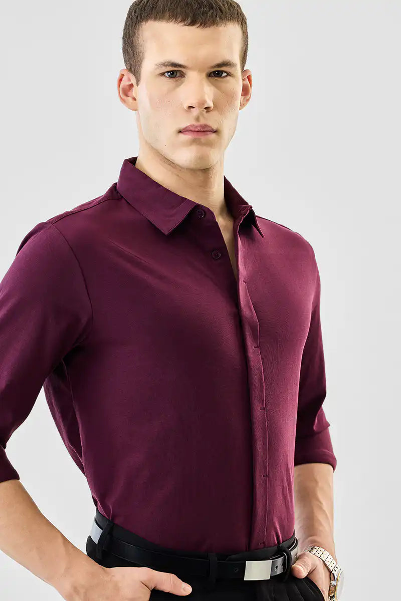 100% Mercerized Cotton Regular Fit Shirt