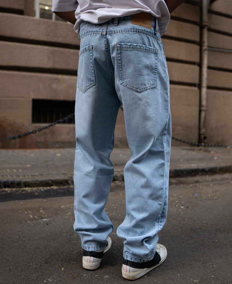 Light Blue Distress Jeans