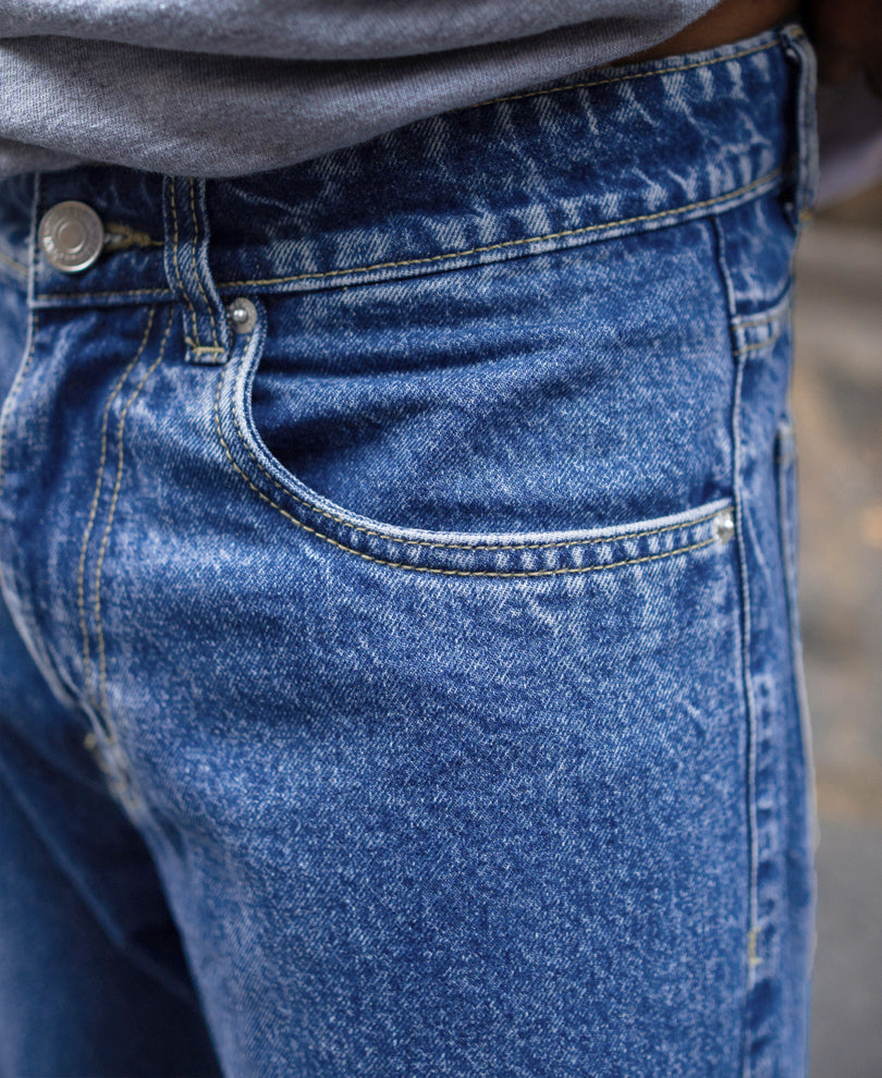 Blue Baggy Fit Jeans