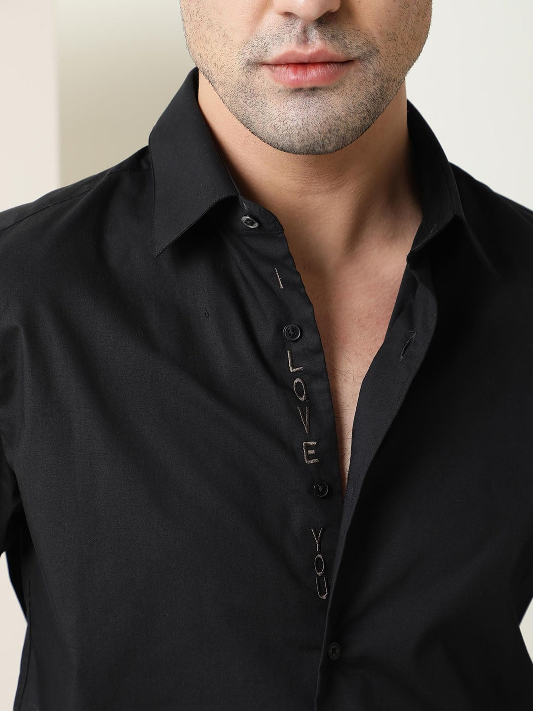 Say It with Style Balck Shirt