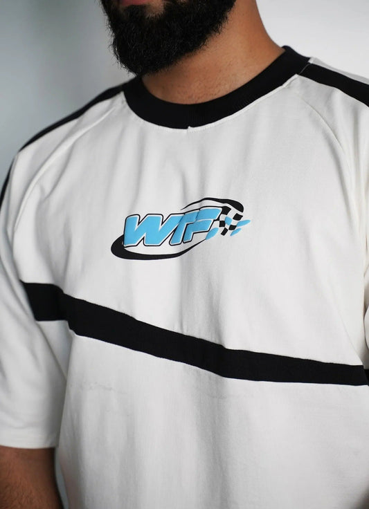 Locals Only White Heavyweight T-Shirt for Men – Bold, Minimal & Street-Ready