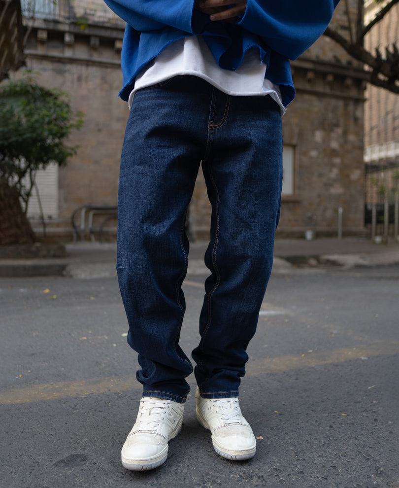 Indigo Regular Fit Denim Jeans