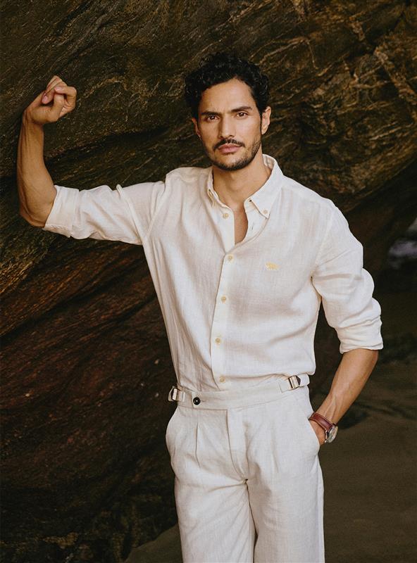 Malta White Linen Shirt