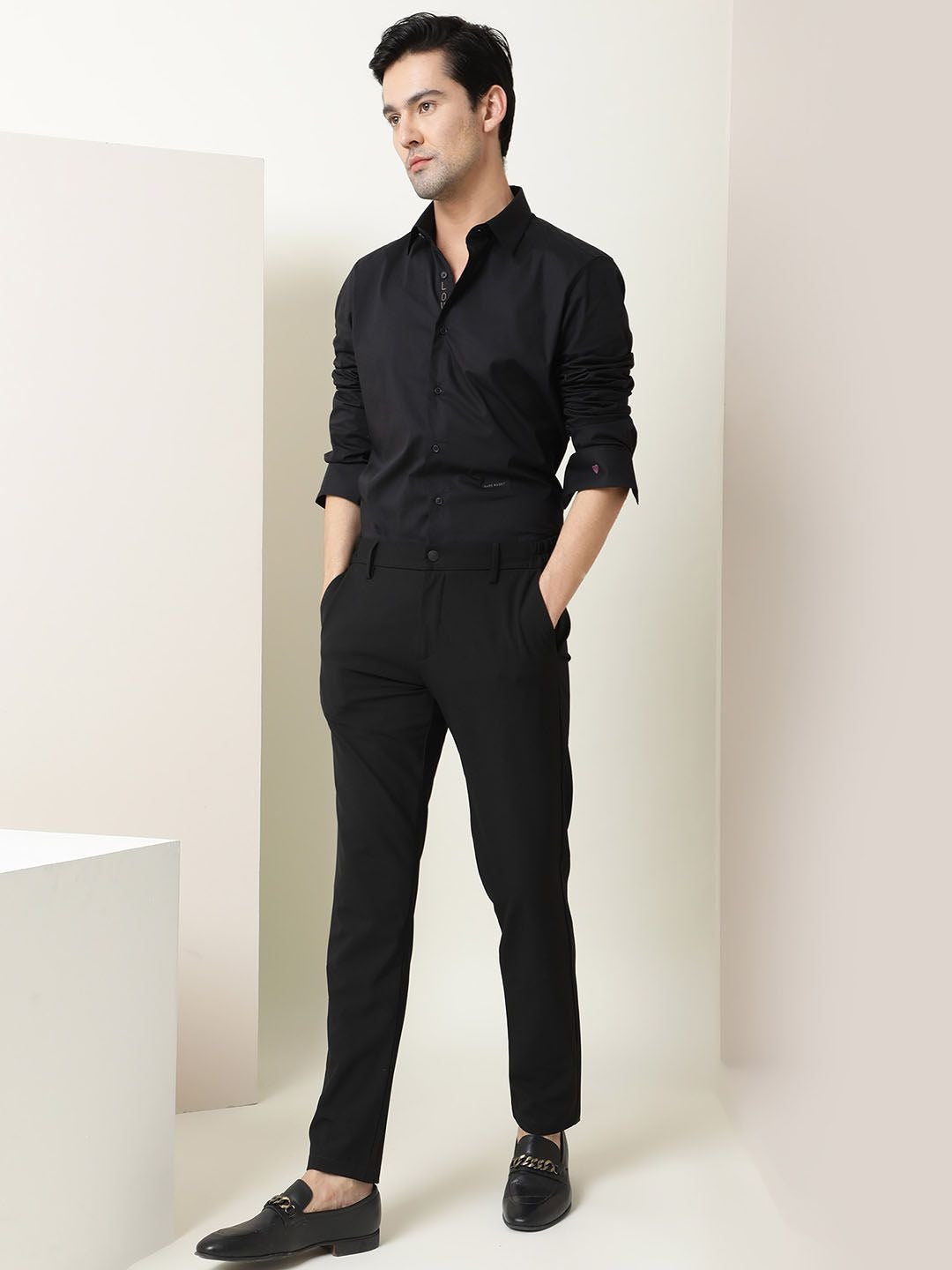 Say It with Style Balck Shirt